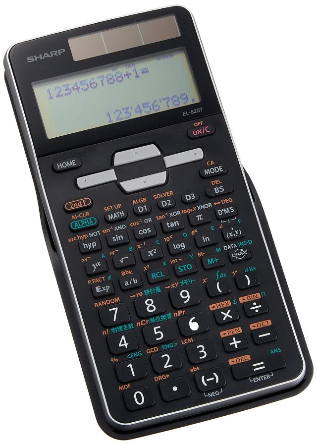 シャープ 関数電卓 ピタゴラス アドバンスモデル EL-520T-Xの通販はau