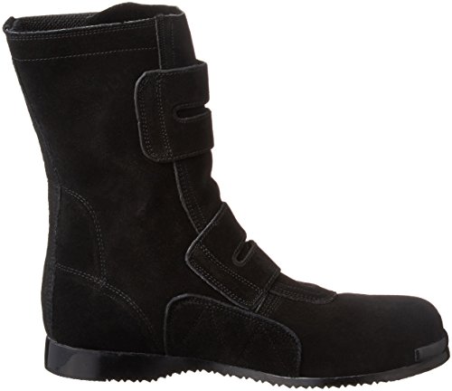 エンゼル 溶接用安全靴 高所長(マジック) B609 6B095 メンズ ブラック JP JP25.5(25.5cm)