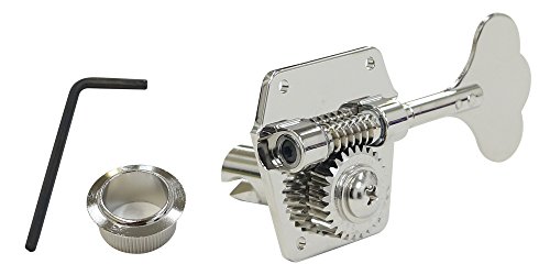 GOTOH ベース用ペグ、4L、逆巻き、ニッケル(3566NX) GBR640-L-N