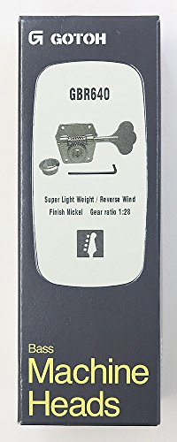 GOTOH ベース用ペグ、4L、逆巻き、ニッケル(3566NX) GBR640-L-N_1