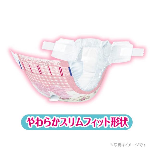 マナーウェア 犬用 おむつ 女の子用 Mサイズ 小型 中型犬用 ピンクリボン 青リボン 272枚 （34枚×8袋） おしっこ ペット用品 ユニチャー_4