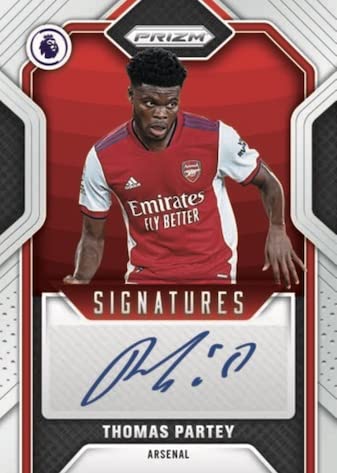 2021-22 Panini Prizm Premier League Soccer Card Mega Box (Pink Ice
