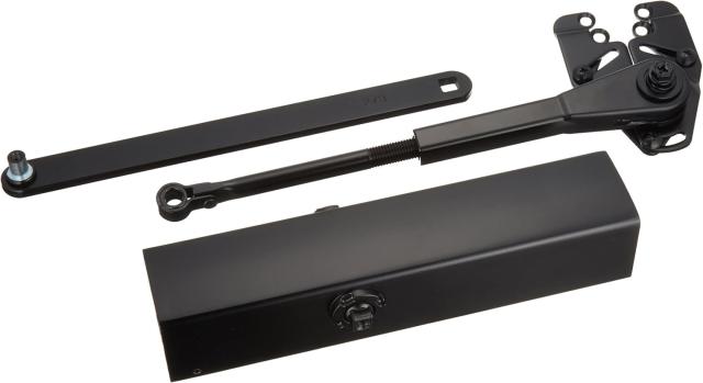 リョービ 取替用ドアクローザー パラレル型 ス機能付き ブラック S-202P DB