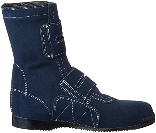 エンゼル 溶接用安全靴 高所長(マジック) B609 6B095 メンズ ネイビー JP JP25.5(25.5cm)