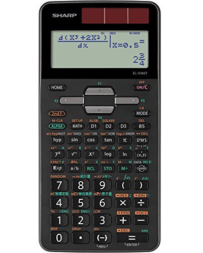シャープ 関数電卓 ピタゴラス エキスパートモデル EL-5160T-X 4,790円