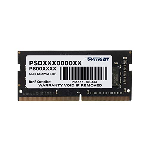 Patriot Memory DDR4 2133MHz PC4-17000 8GB ノートパソコン用メモリ SODIMM 1.2V PSD48G213381S 8,204円