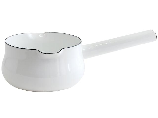 野田琺瑯 ミルクパン ホーロー 15cm IH対応 日本製 ルーク LK-15Mの通販は