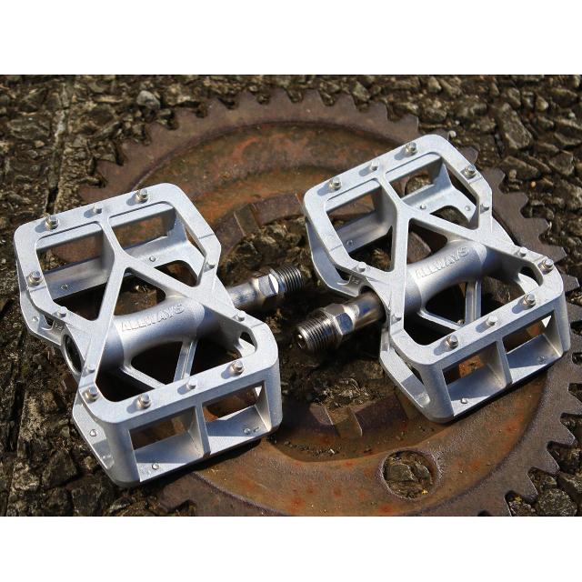 MKS(三ヶ島製作所) 自転車 ペダル ALLWAYS (オールウェイズ) シルバー