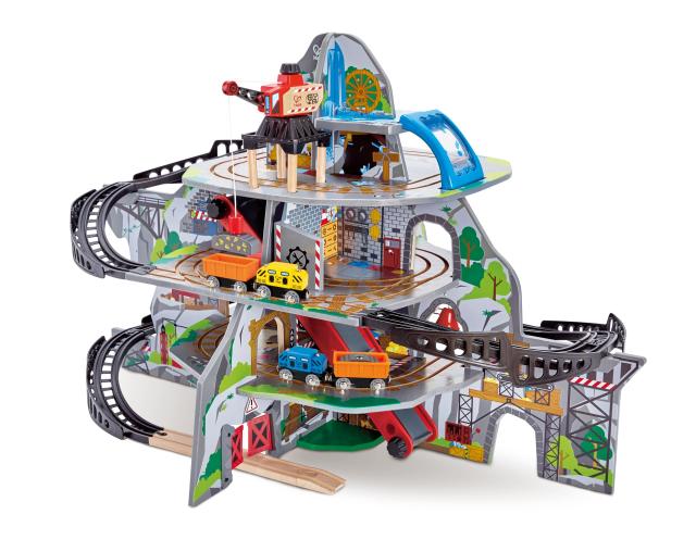 Hape(ハペ) もっと大きな鉱山レールセット E3753