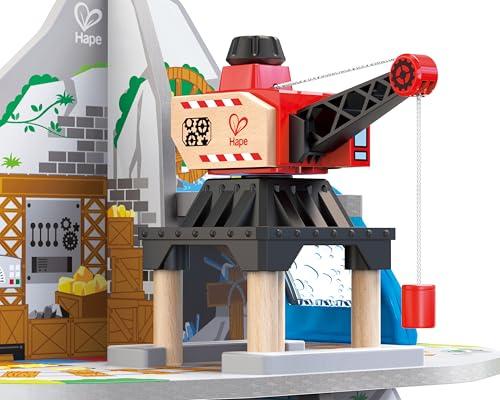 Hape(ハペ) もっと大きな鉱山レールセット E3753_9