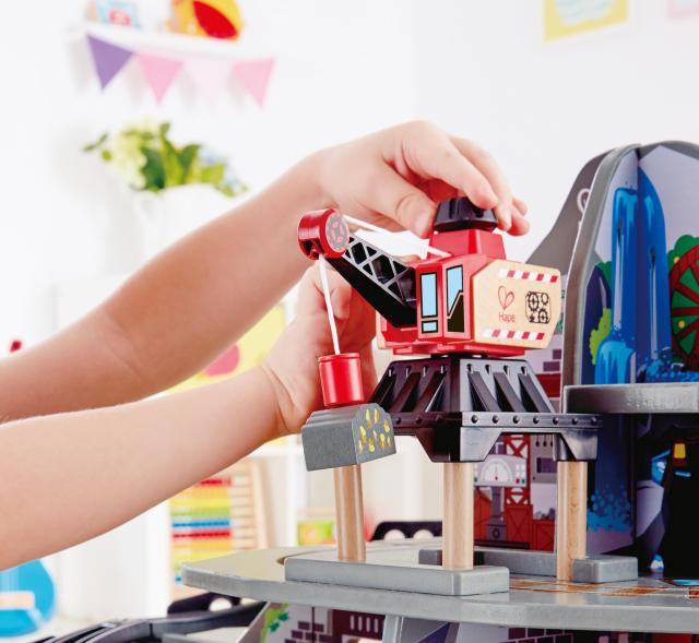 Hape(ハペ) もっと大きな鉱山レールセット E3753_7