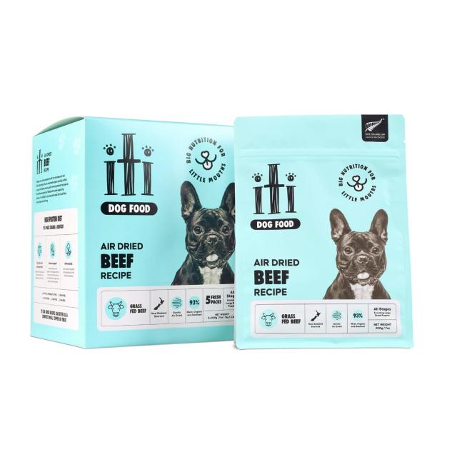イティ (iti) ドッグフード エアドライフード ビーフ・ディナー 200グラム (x 5) (ケース販売)