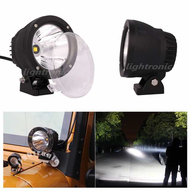 LED サーチライト 投光器 25W 丸形 スポットライト フォグランプ LED サーチライト 投光器 25W 丸形 スポットライト フォグランプ