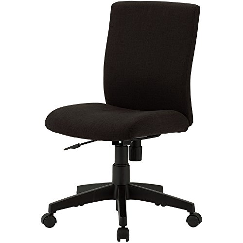 ナカバヤシ デスクチェア ファブリックチェア ブラック 87423の通販は