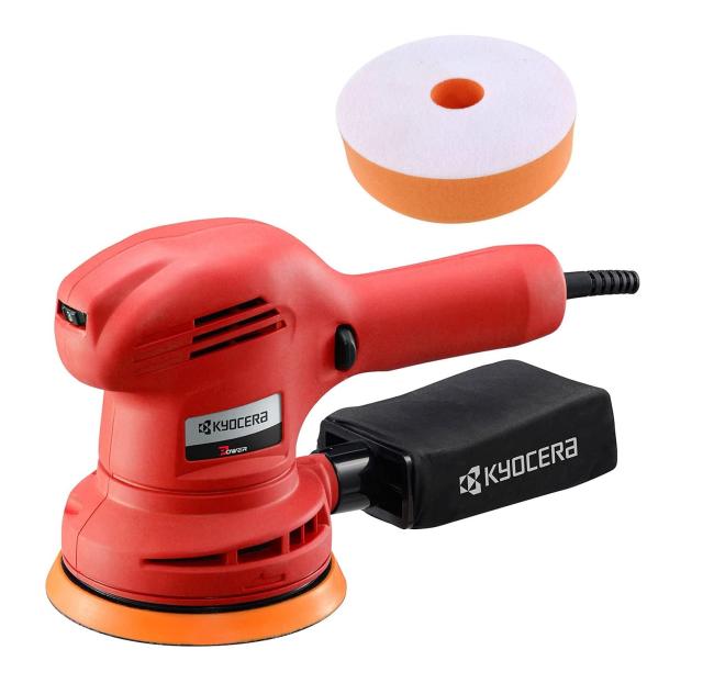 京セラ(Kyocera) 旧リョービ サンダポリッシャー RSE-1250F 予備ポリッシングスポンジセット 4988195 【車磨き用に予備ポリッシングスポの通販は