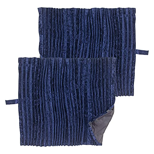 雅 仮眠(ラウンド)カーテン ”チンチラ”ZERO 1級遮光/難燃加工(車検対応