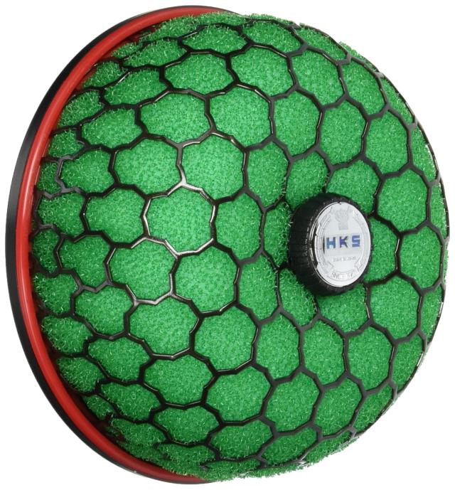 HKS 吸気系パーツ スーパーパワーフロー(エアクリーナー) φ150-80本体 φ150フィルタータイプ(乾式3層・緑) パイプ外径φ84 汎用 70019-