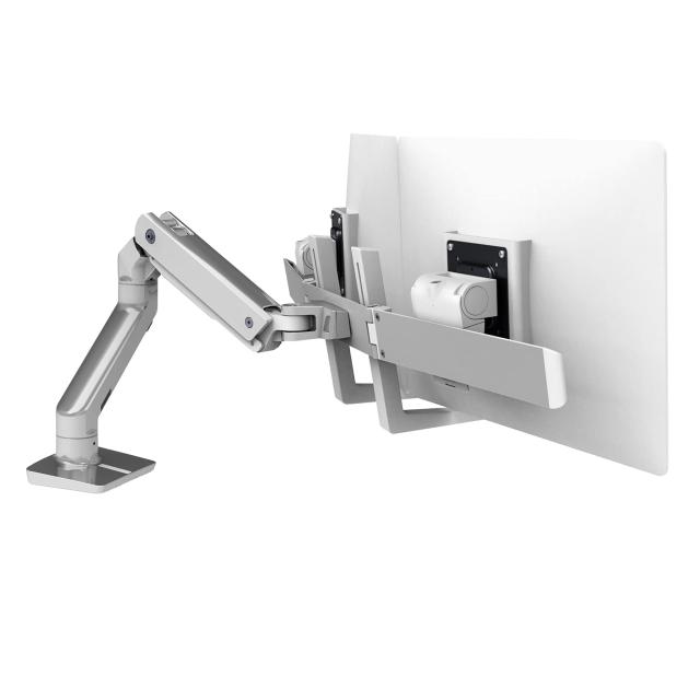ERGOTRON エルゴトロン HX モニターアーム デスクマウント デュアル 2画面 シルバー 32インチ(4.5~15.9kg)まで VESA規格対応 45-476-026