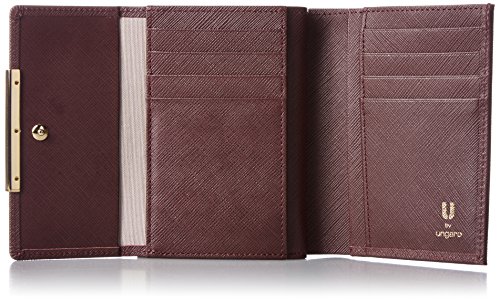 ユー バイ ウンガロ 折財布 【アイガー】 牛革 型押し ロゴ入り