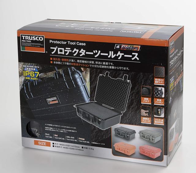 TRUSCO(トラスコ) プロテクターツールケース 黒 ML TAK13ML_3
