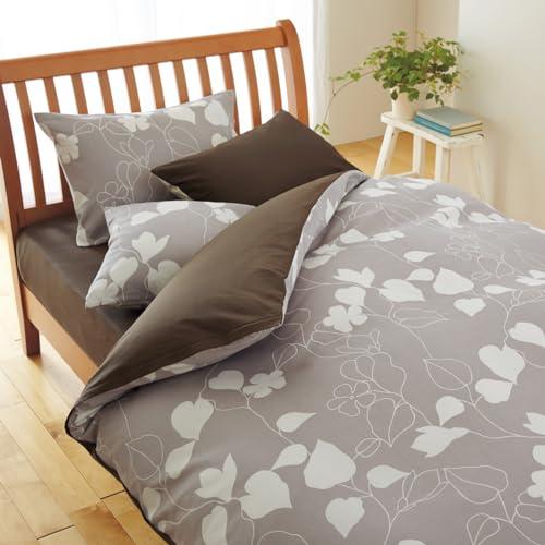 nishikawa【西川】 mee 3ステップでカバー交換 簡単時短でストレスフリーな布団カバー セミダブル ベージュ スッと通せる両サイド全開フの通販は 8,469円