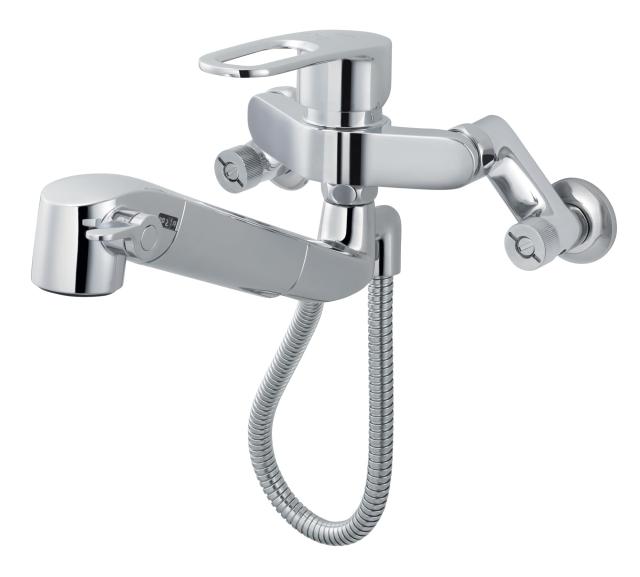 LIXIL(リクシル) INAX キッチン用 壁付浄水器内蔵シングルレバー混合水