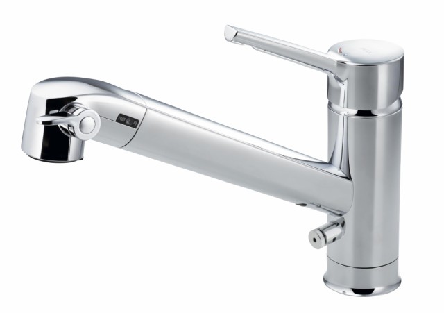 LIXIL(リクシル) INAX キッチン用 浄水器内蔵シングルレバー混合水栓 エコハンドル 凍結防止水抜き仕様 RJF-871YNの通販は 18,556円