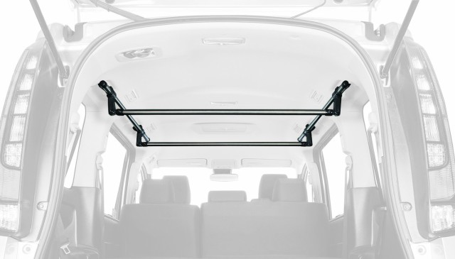 カーメイト(CARMATE) 車内 収納 ハンガーバー M 2本セット クロスライド エブリイ / ジムニー / セレナ など NS111の通販は