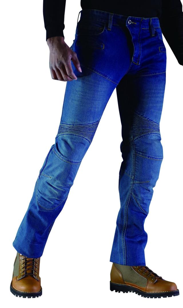 コミネ(KOMINE) バイク用 スーパーフィットKVデニムジーンズ ブラック L PK-718II オールシーズン向け プロテクター CE コミネ(KOMINE) バイク用 パンツ スーパーフィットKVデニムジーンズ DEEP INDIGO XL PK-718II オールシーズン向け  プロテクター CE規格レベル2 ストレッチ素材