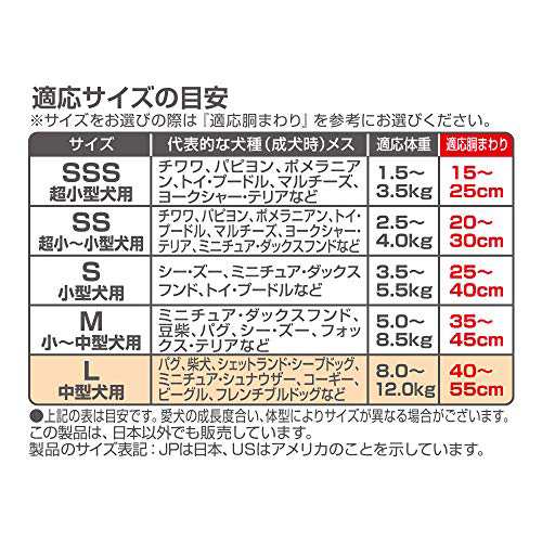 マナーウェア 女の子用 Lサイズ 中型犬用 32枚×8個入り (ケース販売)の