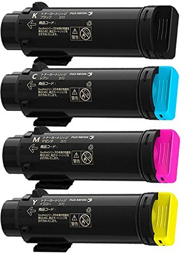 富士ゼロックス　XEROX CT202681 /　CT202682 / CT202683 / CT202684 （ K C M Y ） 大容量 純正品 トナーカートリッジ 4色セット