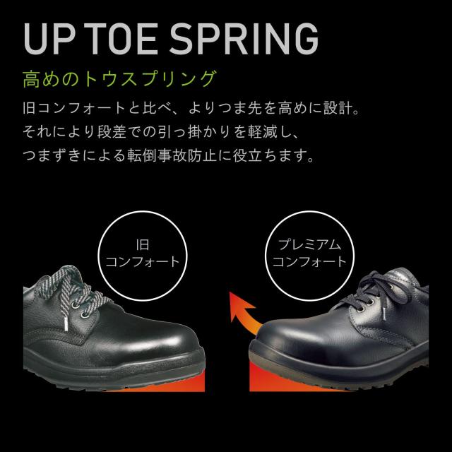 ミドリ安全 安静電安全靴 JIS規格 女性用 短靴 プレミアムコンフォート LPM210 静電 ブラック 24.5cm