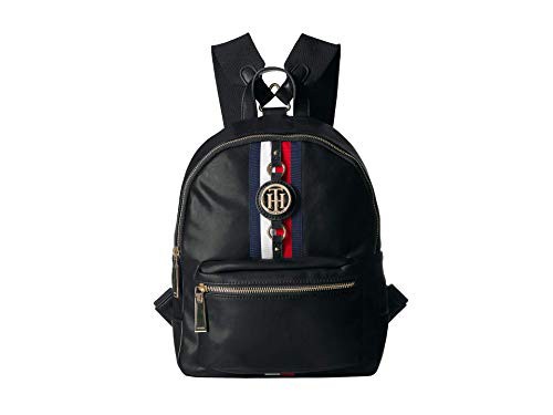 Tommy Hilfiger バックパック Jaden, ブラックポリ塩化ビニル。, One Size Free Sizeの通販は 16,507円