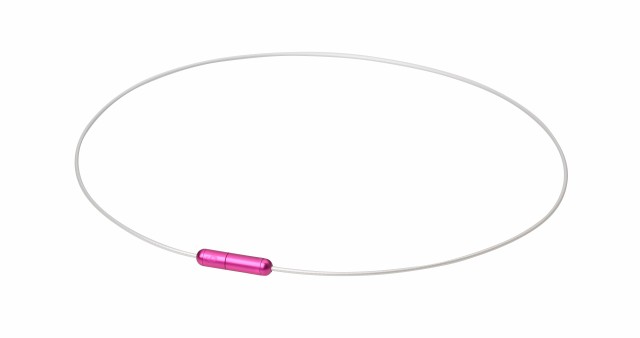 phiten(ファイテン) ネックレス RAKUWA ネック ワイヤーAir ホワイト/ピンク 40cmの通販は 6,278円
