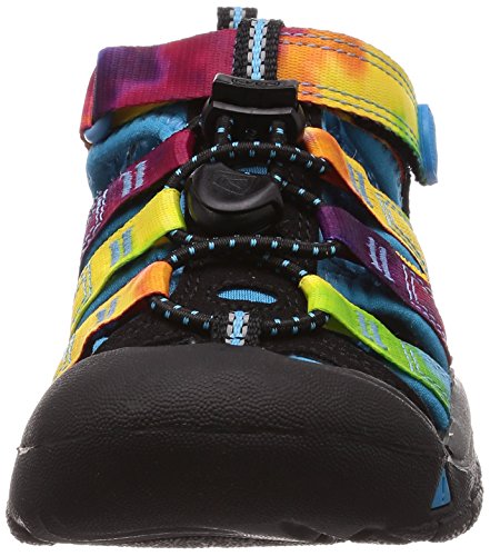 キーン キッズサンダル NEWPORT H2(15.0~19.5cm) ニューポート エイチツー 防水 川 海 キャンプ RAINBOW TIE DYE 16.0 cm