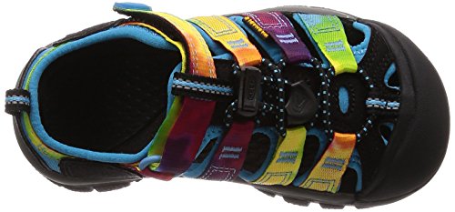キーン キッズサンダル NEWPORT H2(15.0~19.5cm) ニューポート エイチツー 防水 川 海 キャンプ RAINBOW TIE DYE 16.0 cm