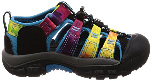 キーン キッズサンダル NEWPORT H2(15.0~19.5cm) ニューポート エイチツー 防水 川 海 キャンプ RAINBOW TIE DYE 15.0 cm