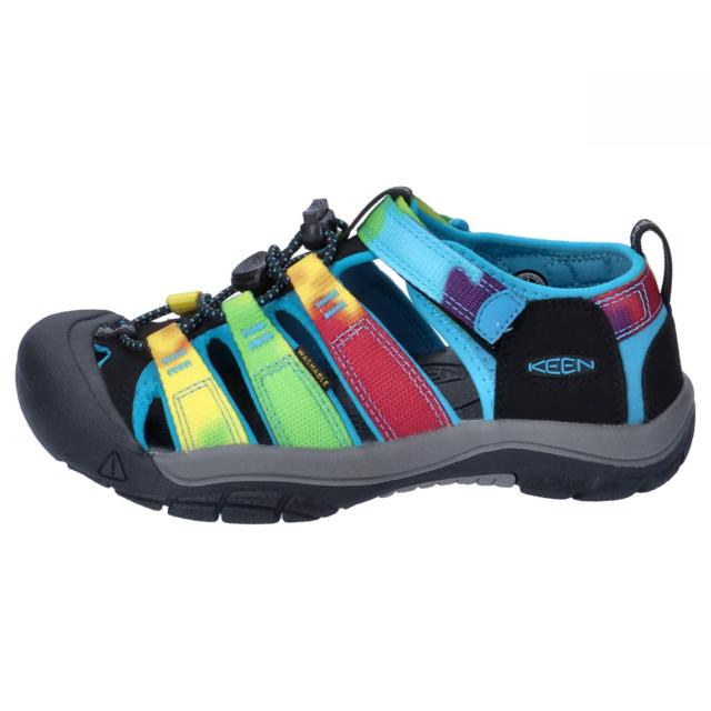 キーン キッズサンダル NEWPORT H2(20.0~23.5cm) ニューポート エイチツー RAINBOW TIE DYE 22.5 cm