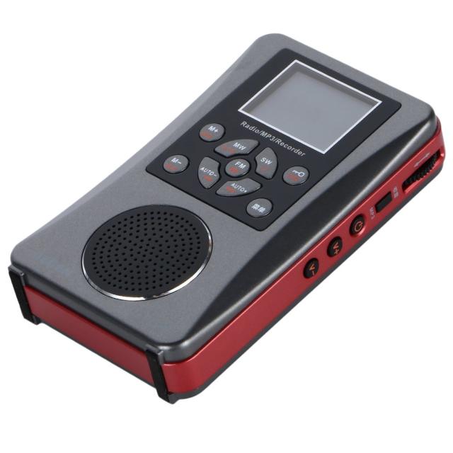 DEGEN DE28 ＋予備バッテリーセット デジタルDSP ポケット短波ラジオ ポータブルBCL受信機 FMステレオ/AM/SW ワールドバンドレシーバー Aの通販は