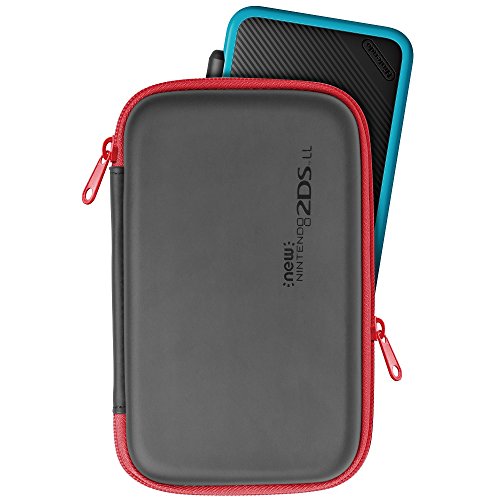 2DS LL対応】スリムハードポーチ for Newニンテンドー2DS LL ブラック 