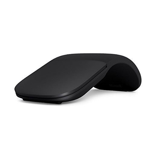 マイクロソフト アーク マウス ELG-00007 : ワイヤレス 薄型 コンパクト 縦横スクロール BlueTrack Bluetooth ( ブラック ) Surface 対応