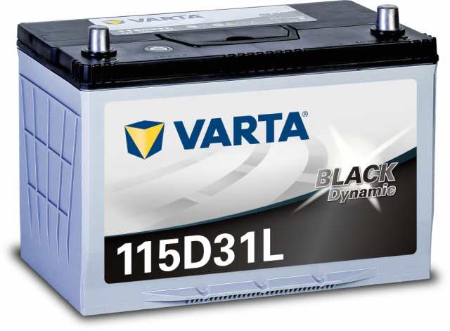 バルタ VARTA Black Dynamic 115D31L 国産車用バッテリー 充電制御車/標準車 ＜長期・メンテナンスフリー＞ 95D31L/100D31L互換