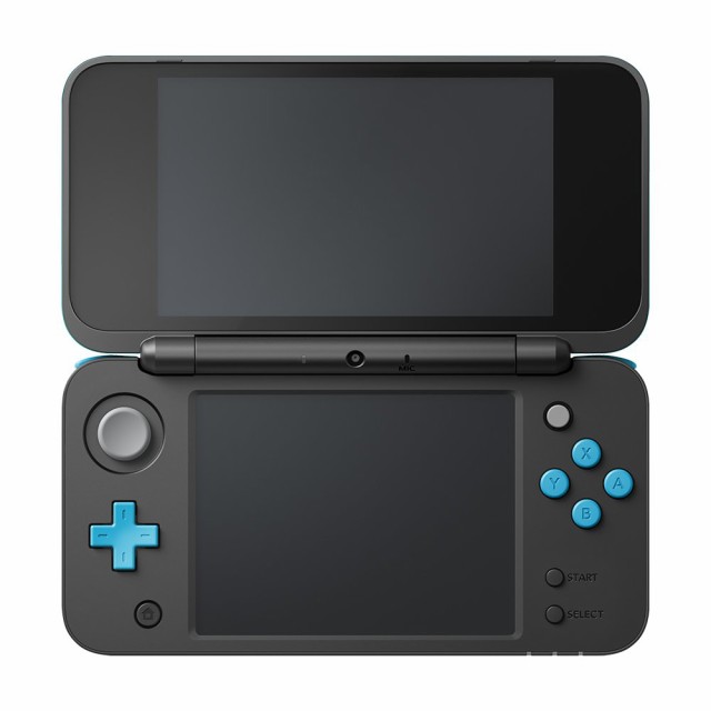 Newニンテンドー2DS LL ブラック×ターコイズの通販はau PAY マーケット - famille | au PAY マーケット－通販サイト