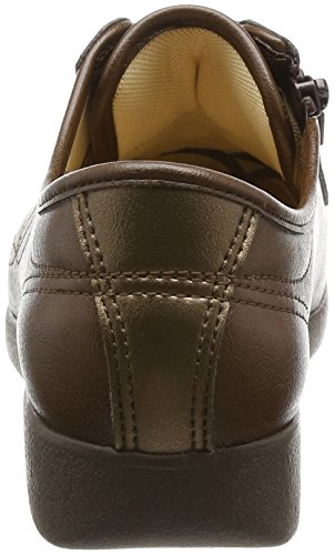 カイホシュギ コンフォートシューズ ファスナータイプ 軽量 KHS L135 レディース ブラウン 22.0cm 3E