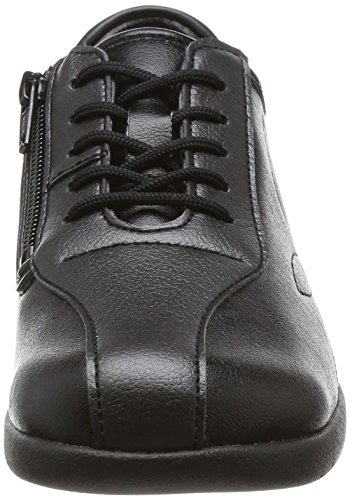 カイホシュギ コンフォートシューズ ファスナータイプ 軽量 KHS L135 レディース ブラック 24.0cm 3E