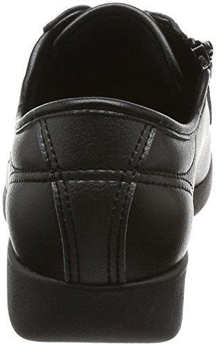 カイホシュギ コンフォートシューズ ファスナータイプ 軽量 KHS L135 レディース ブラック 24.0cm 3E