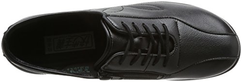 カイホシュギ コンフォートシューズ ファスナータイプ 軽量 KHS L135 レディース ブラック 24.0cm 3E