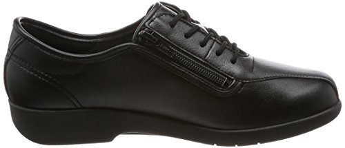 カイホシュギ コンフォートシューズ ファスナータイプ 軽量 KHS L135 レディース ブラック 24.0cm 3E