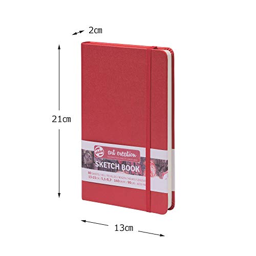 ターレンス アートクリエーションスケッチブック 絵を描く手帳 13×21cm