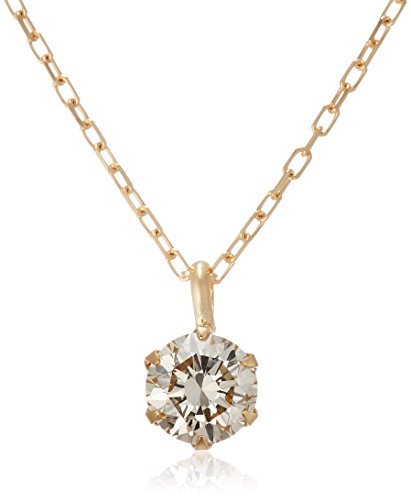 ディーコレクション D-COLLECTION 18金イエ ローゴールドダイヤモンドネックレス 0.3ct DS20153YG